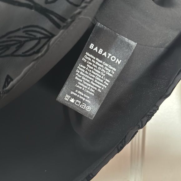 BABATON Aritza shell top black Sz M - Picture 4 of 5
